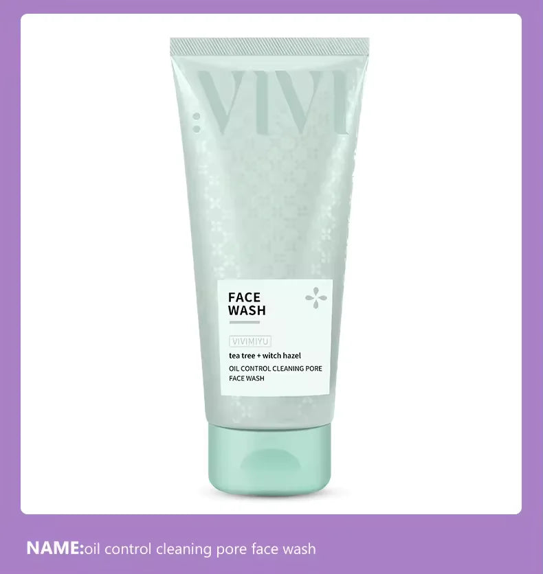 Vivimiyu Tea tree + Witch hazel Facial Cleanser - 180g - Buy Online in Pakistan at Cosmia.pk