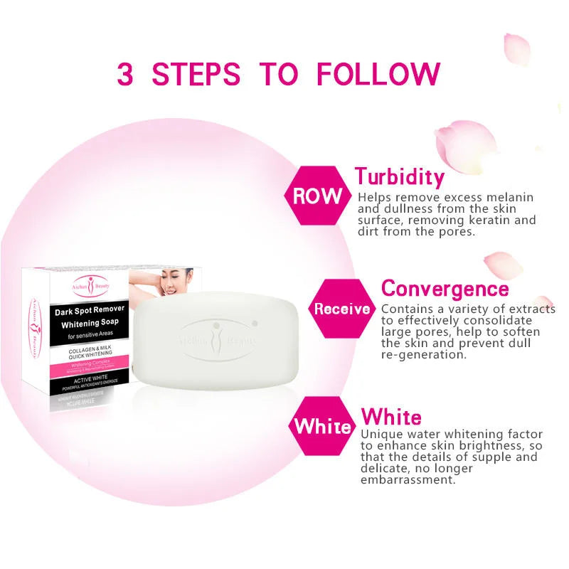 Aichun Beauty Pure Dark Spot Private Parts Whitening Soap - Buy Online in Pakistan at Cosmia.pk
