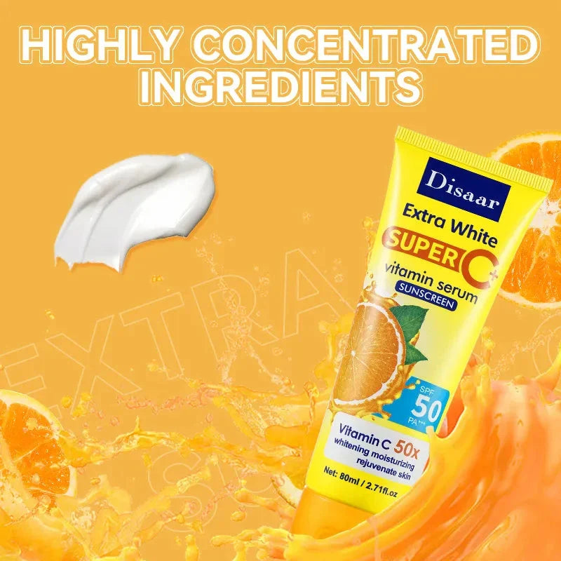 Disaar Natural Glow Sunblock Anti- UVA/UVB Sun Screen Cream SPF 50 - Buy Online in Pakistan at Cosmia.pk