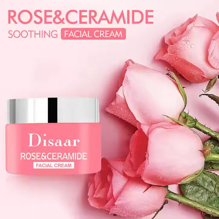 Disaar Rose Ceramide Repair and Brightening Facial Cream - 50g - Buy Online in Pakistan at Cosmia.pk