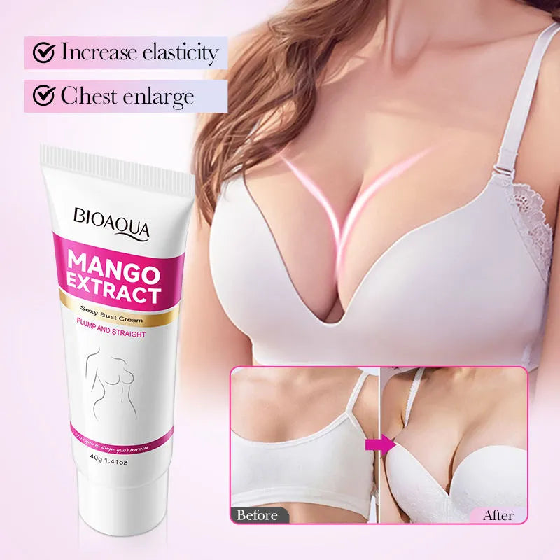 Bioaqua Natural Breast Increasing Instant Tightening Firming Massage Upsize Chest Cream - 40g - Buy Online in Pakistan at Cosmia.pk