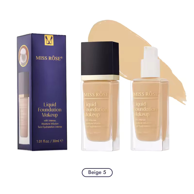 Miss Rose Liquid Makeup Foundation - 30ml - Buy Online in Pakistan at Cosmia.pk