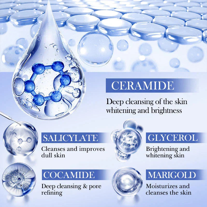 BIOAQUA Ceramide Salicylic Acid Facial Cleanser - 100ml - Buy Online in Pakistan at Cosmia.pk