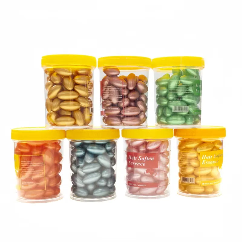 60 Pcs Hair Oil Capsule Soft Gel with Vitamin E - Buy Online in Pakistan at Cosmia.pk