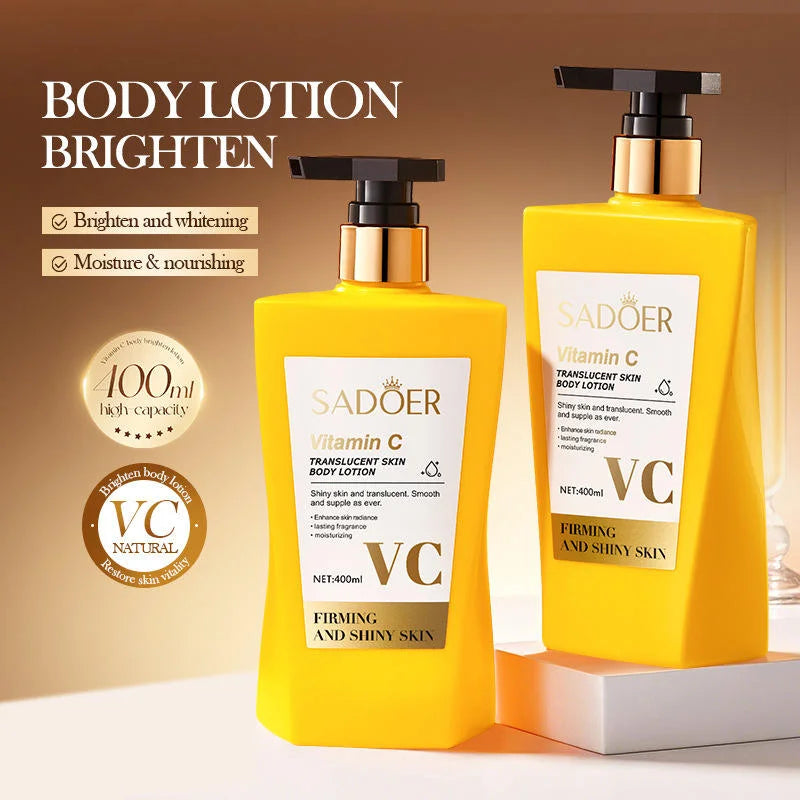 Sadoer Whitening Vitamin C Body Lotion - 400ml - Buy Online in Pakistan at Cosmia.pk