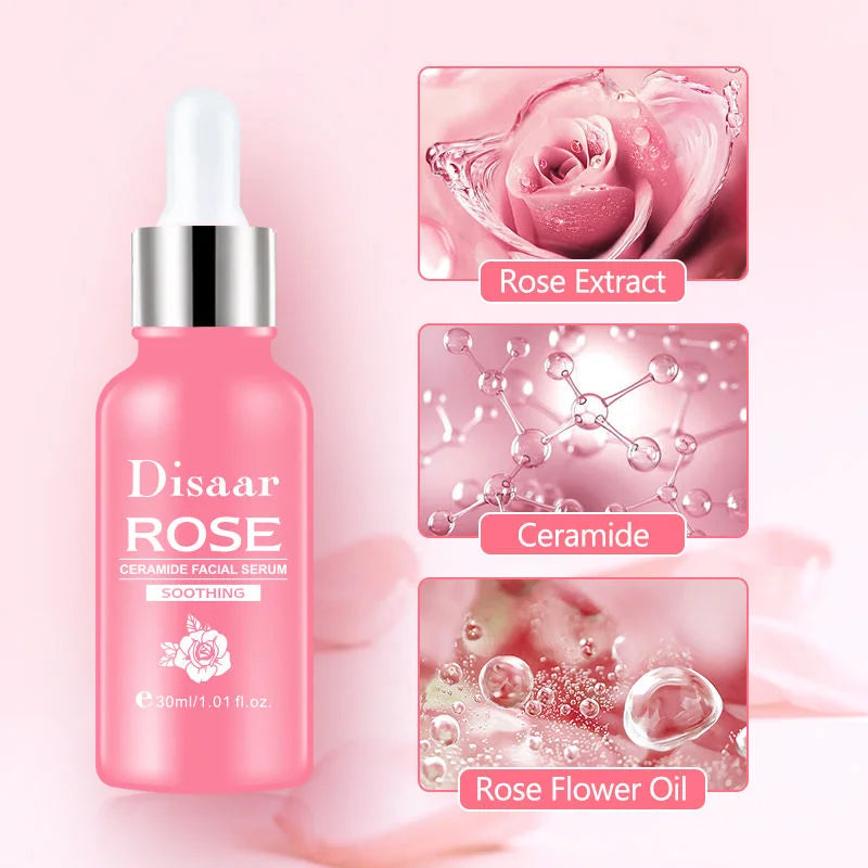 DISAAR Rose & Ceramide Soothing Facial Serum - 30ml - Buy Online in Pakistan at Cosmia.pk