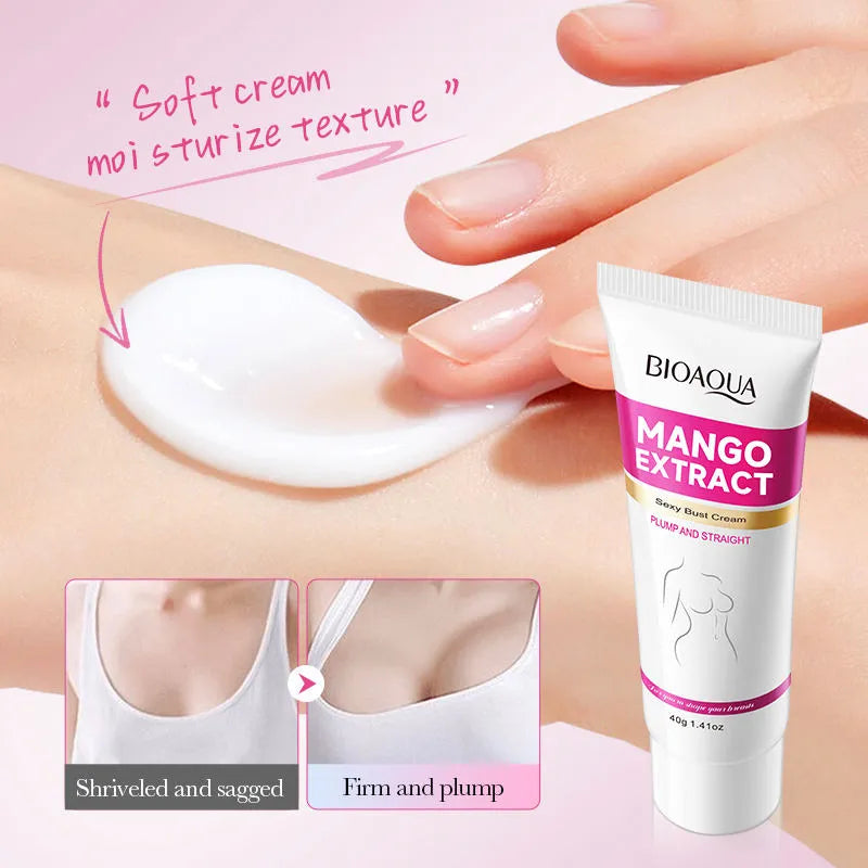 Bioaqua Natural Breast Increasing Instant Tightening Firming Massage Upsize Chest Cream - 40g - Buy Online in Pakistan at Cosmia.pk
