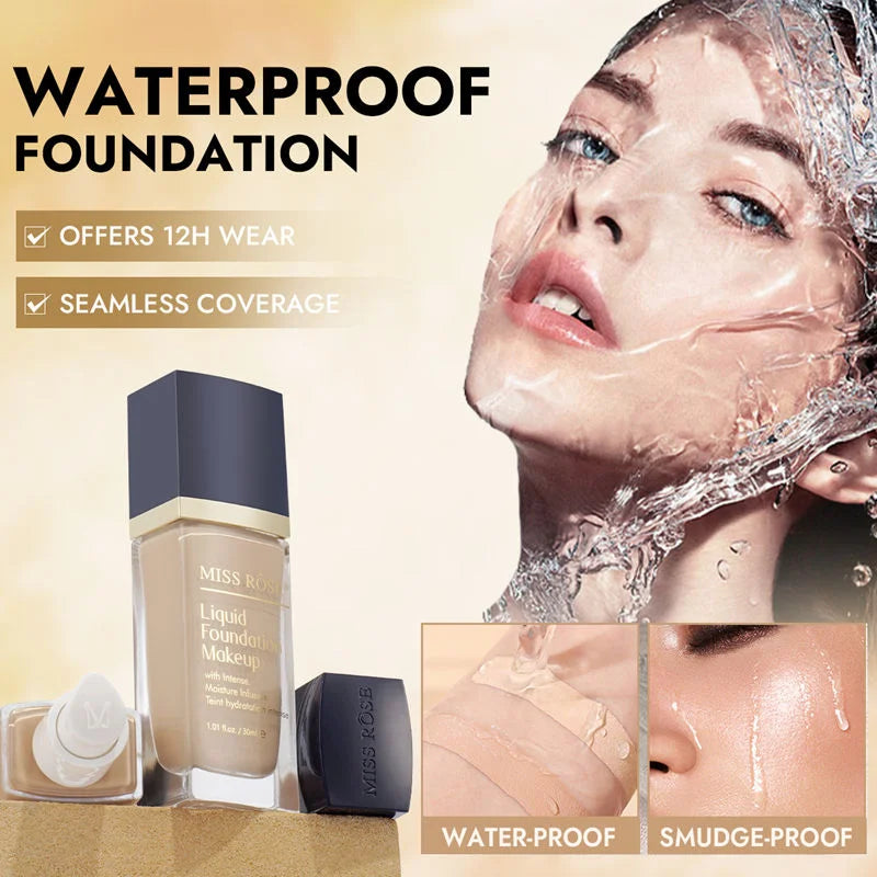 Miss Rose Liquid Makeup Foundation - 30ml - Buy Online in Pakistan at Cosmia.pk
