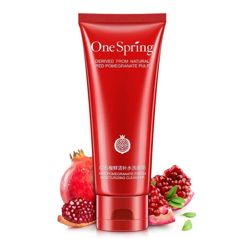 ONE SPRING Red Pomegranate Fresh Moisturizing Cleanser – 100g - Buy Online in Pakistan at Cosmia.pk