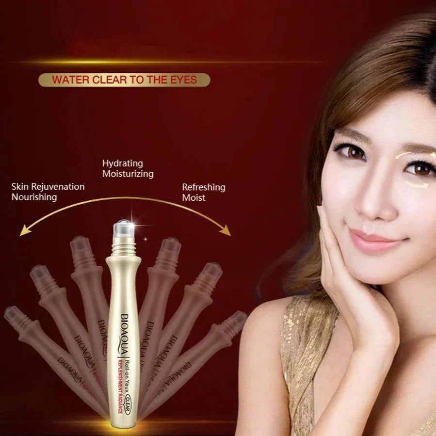 BIOAQUA Ball Rolling Eye Cream Anti-Wrinkle - Buy Online in Pakistan at Cosmia.pk
