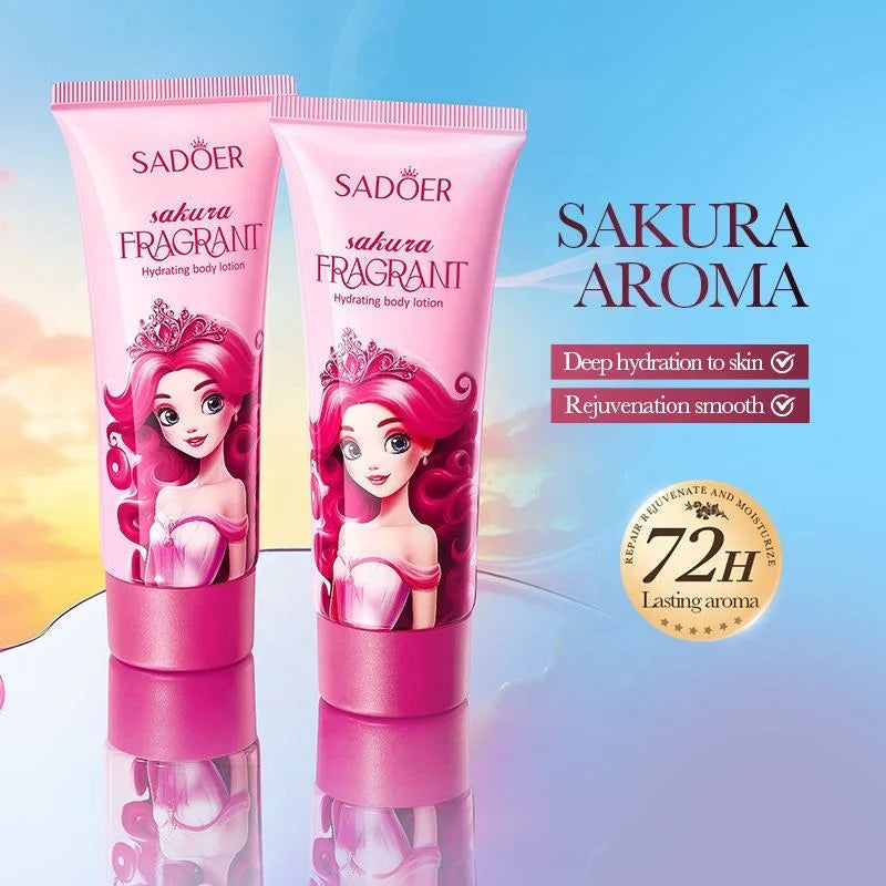 SADOER Sakura Aroma Fragrant Hydrating Body Lotion - 100g - Buy Online in Pakistan at Cosmia.pk