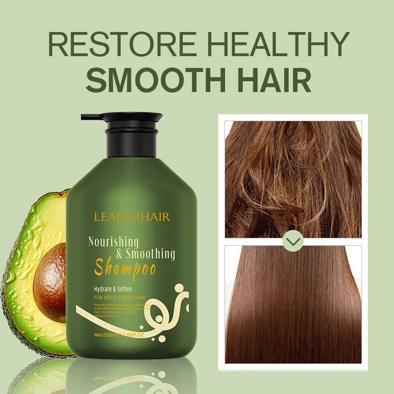 Leaderhair Nourishing & Smoothing Shampoo - 330ml - Buy Online in Pakistan at Cosmia.pk