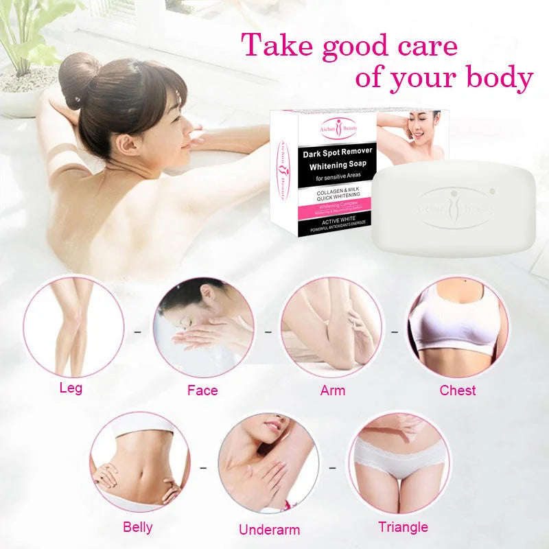 Aichun Beauty Pure Dark Spot Private Parts Whitening Soap - Buy Online in Pakistan at Cosmia.pk