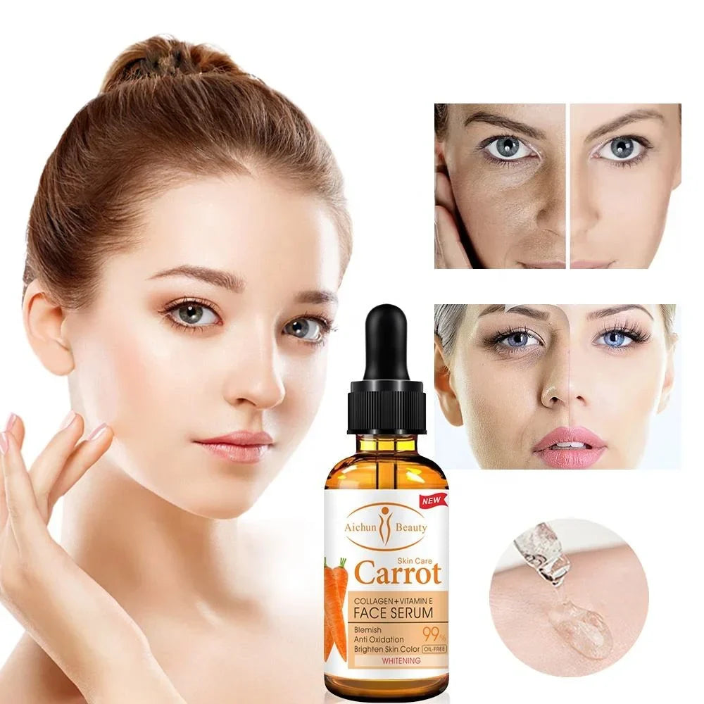 Aichun Beauty Serum Carrot & Vitamin E Collagen Face Serum - 30ml - Buy Online in Pakistan at Cosmia.pk