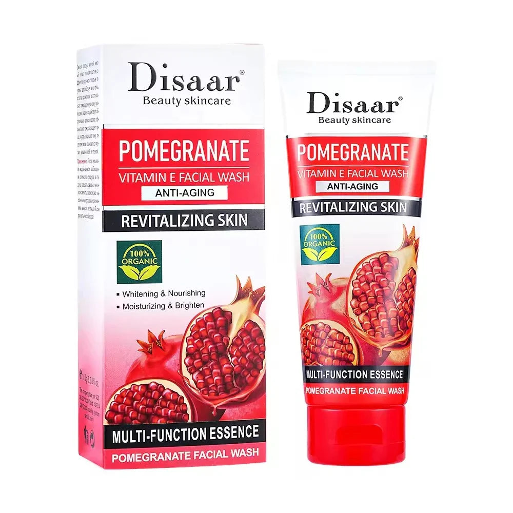 Disaar Pomegranate Vitamin E Deep Clean & Clear Face Wash - 100g - Buy Online in Pakistan at Cosmia.pk