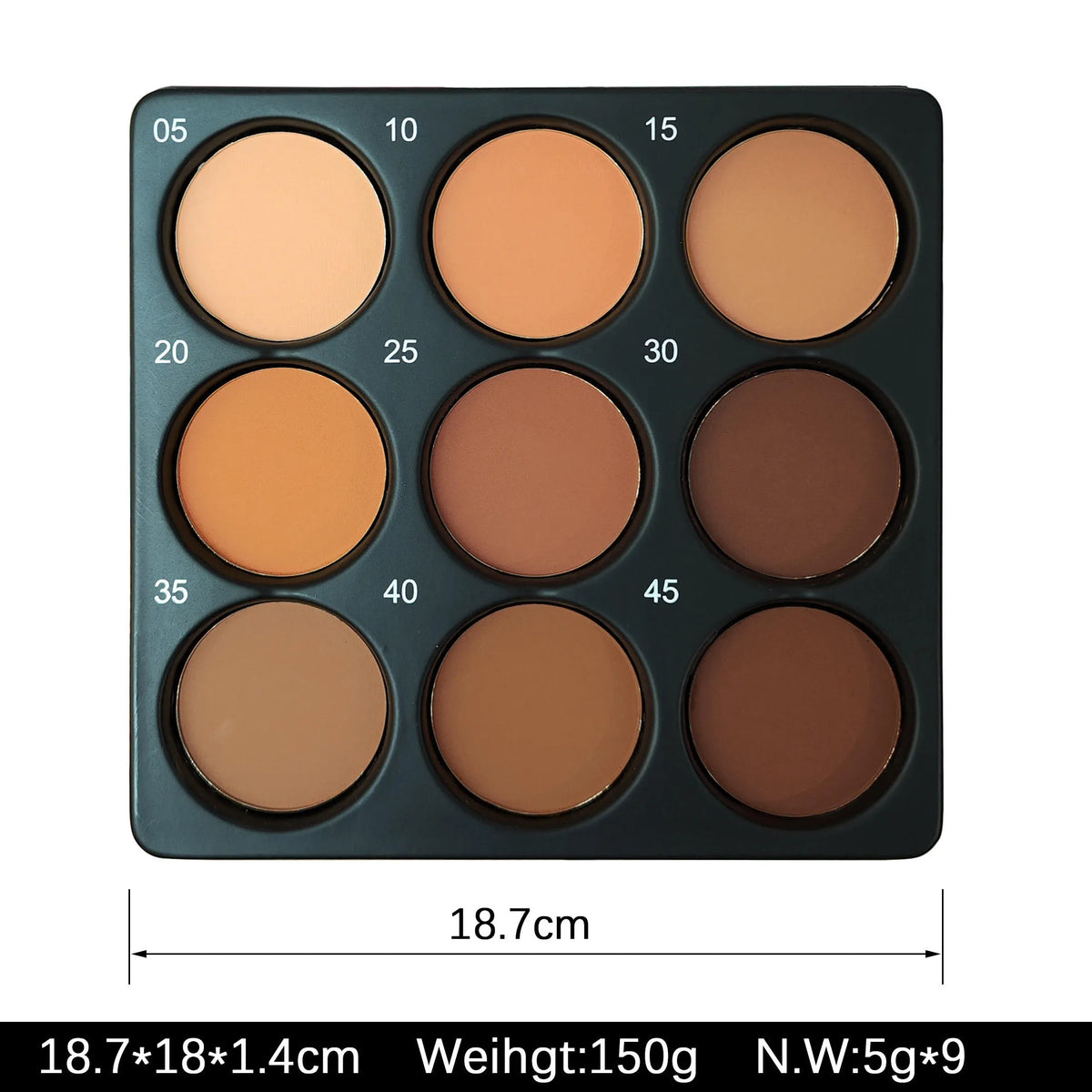 Romantic Flower 9‑in‑1 Contour Palette - Buy Online in Pakistan at Cosmia.pk