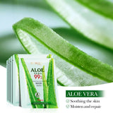 BIOAQUA 99% Aloe Vera Hydrating Soothing Mask - Multi-Effect Facial Mask - 25g - Buy Online in Pakistan at Cosmia.pk