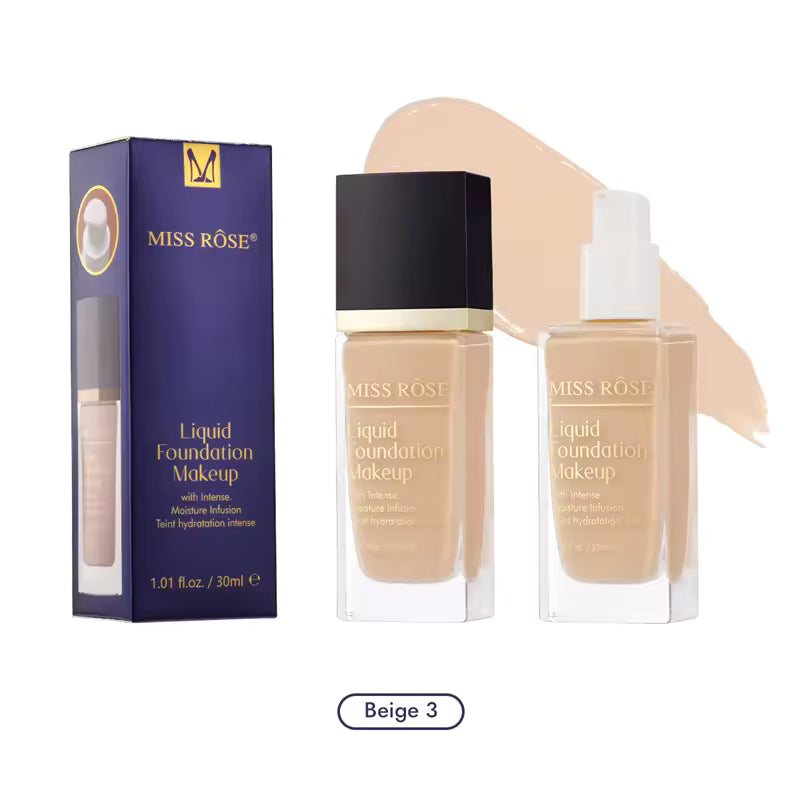 Miss Rose Liquid Makeup Foundation - 30ml - Buy Online in Pakistan at Cosmia.pk