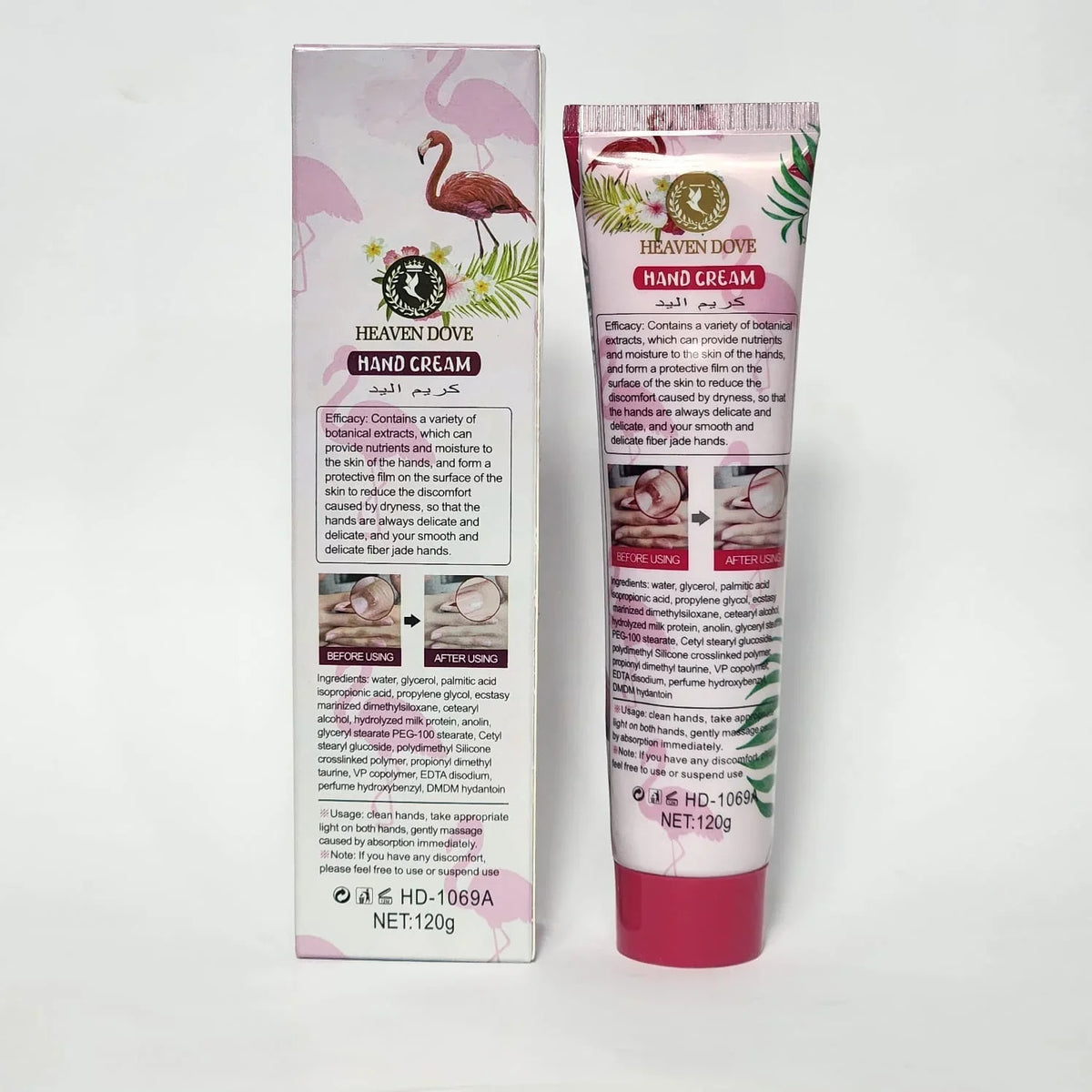 HEAVEN DOVE Lily Cleavage Repair Moisturizing Hand Cream - 120g - Buy Online in Pakistan at Cosmia.pk