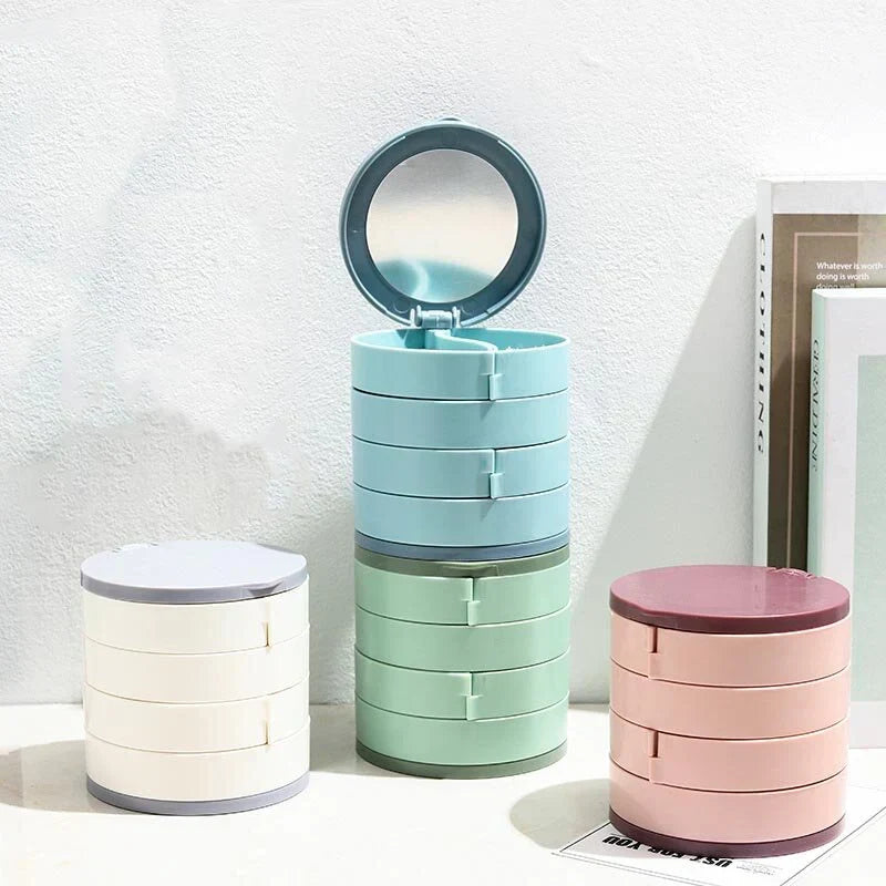 Jewelry Storage Box Multi‑Layer Organizer - Buy Online in Pakistan at Cosmia.pk