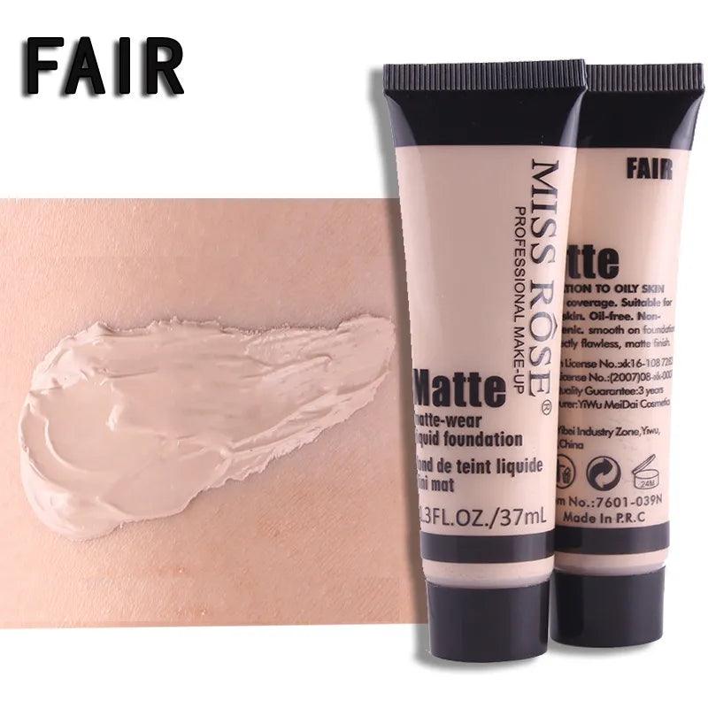 Miss Rose Full Coverage Matte Foundation - 37ml - Buy Online in Pakistan at Cosmia.pk