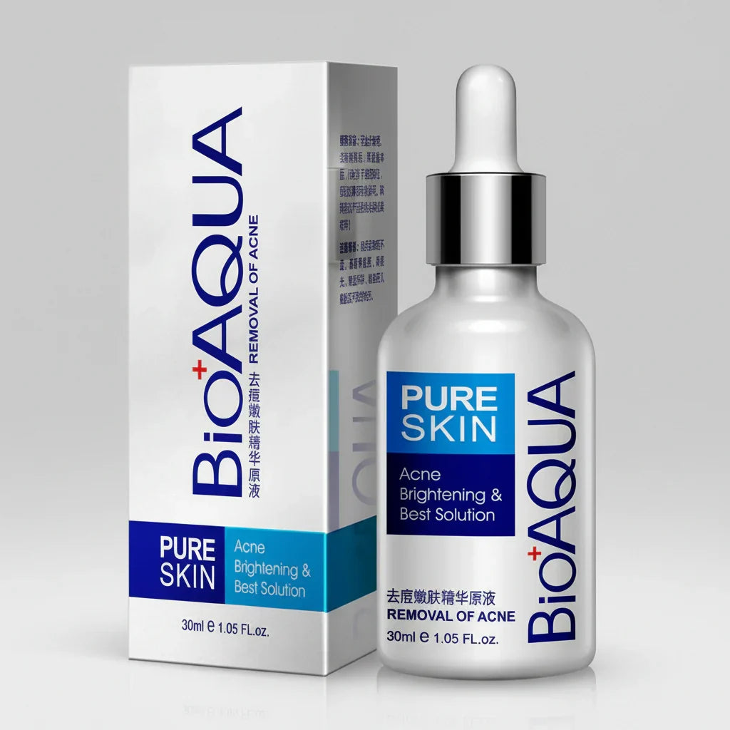 Bioaqua Pure SKIN Acne Removal Serum - 30ml - Buy Online in Pakistan at Cosmia.pk