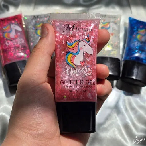 Muindo Unicorn Liquid Glitter Gel - 30ml - Buy Online in Pakistan at Cosmia.pk