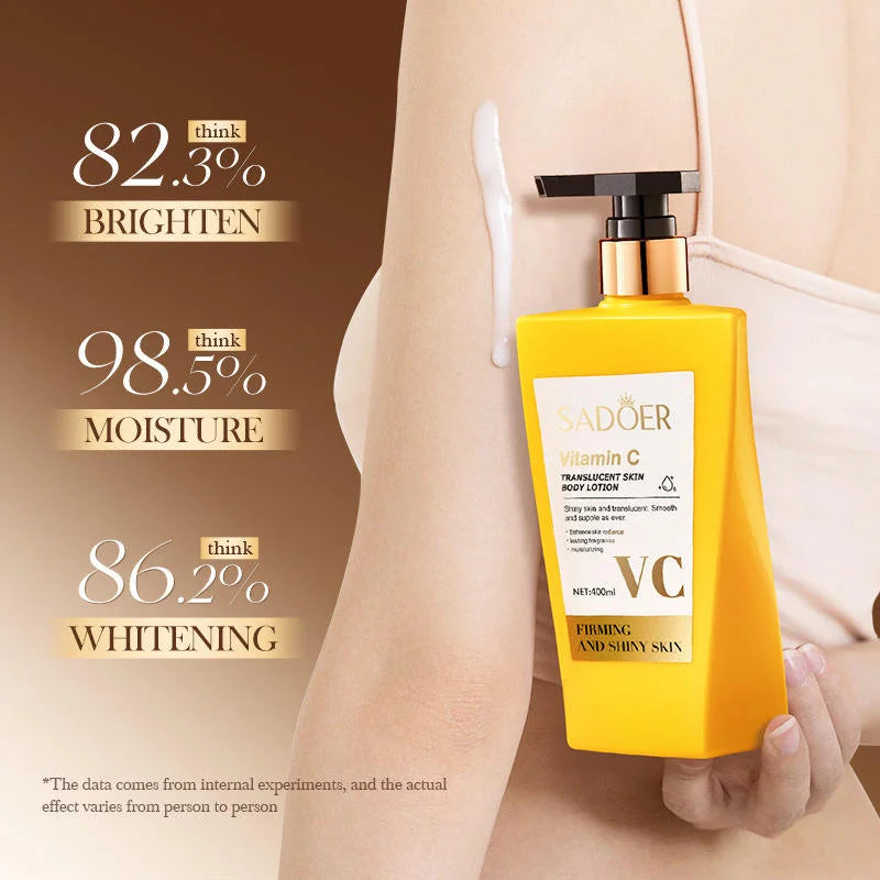 Sadoer Whitening Vitamin C Body Lotion - 400ml - Buy Online in Pakistan at Cosmia.pk