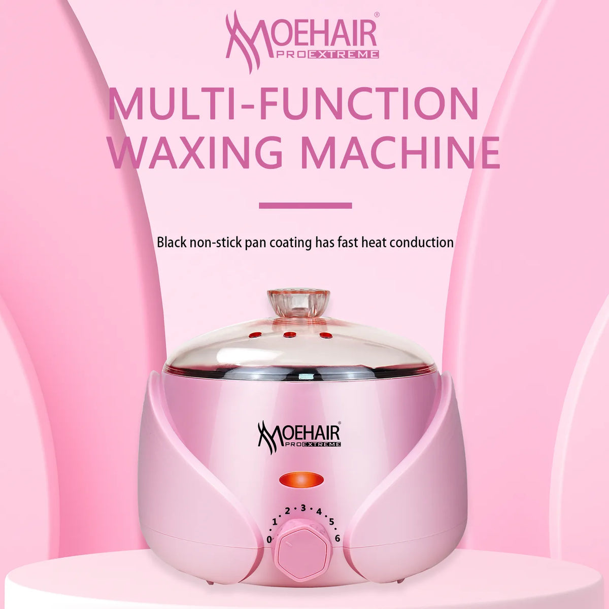 MoeHair Pro Extreme Non-Stick Epilator Wax Heater Machine - Buy Online in Pakistan at Cosmia.pk