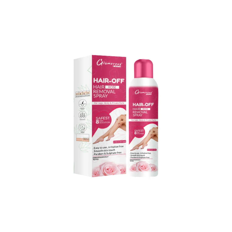 Glamorous Face Hair Off Hair Removal Spray 100Ml - Buy Online in Pakistan at Cosmia.pk