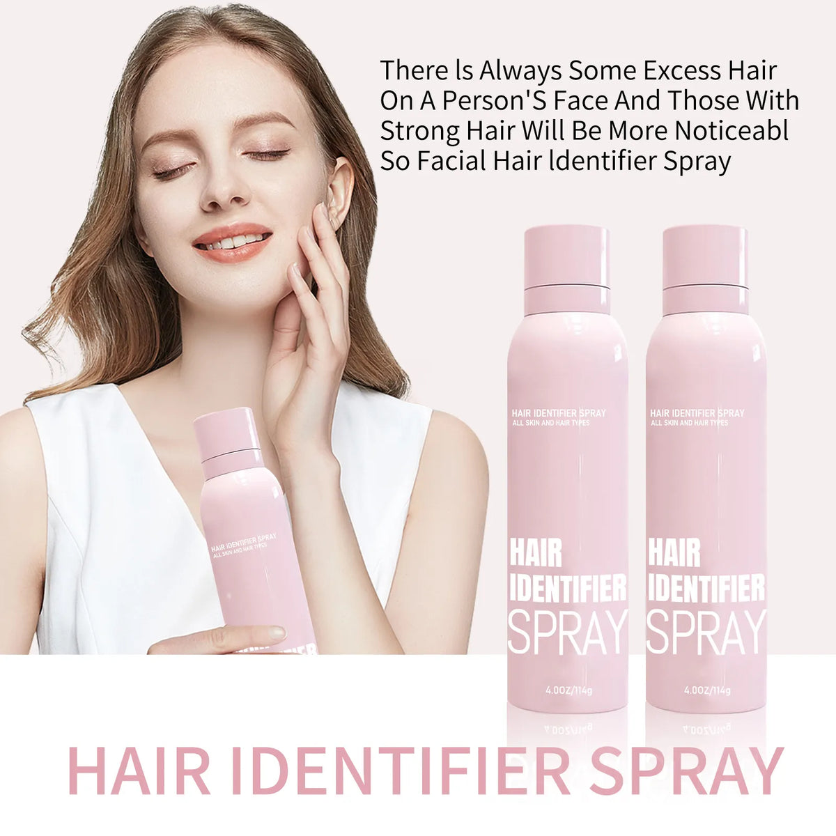 Hair Identifier Spray Set For Face Shaving - 100ml - Buy Online in Pakistan at Cosmia.pk