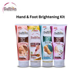 Saffron Hand & Foot Brightening Kit - 4-Step Mani Pedi Care - Buy Online in Pakistan at Cosmia.pk