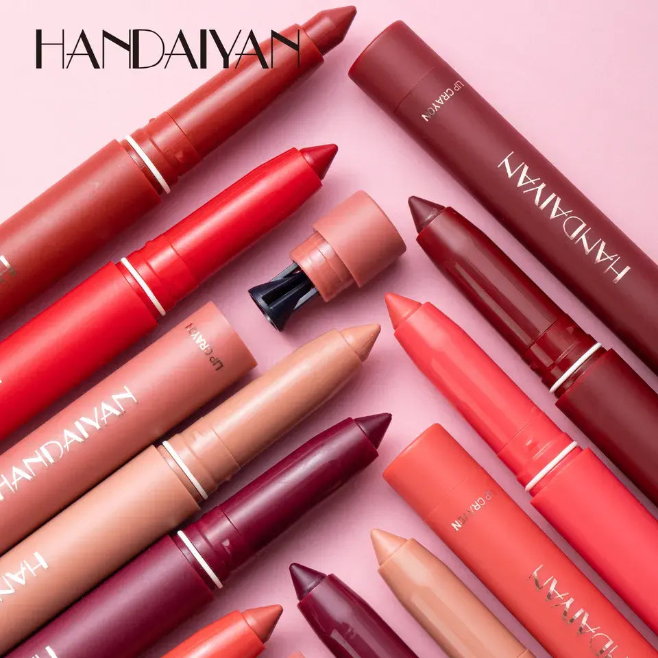 Handaiyan Crayon Lip Liner 6 Pcs - Buy Online in Pakistan at Cosmia.pk