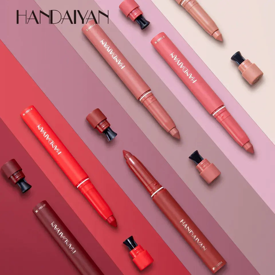Handaiyan Crayon Lip Liner 6 Pcs - Buy Online in Pakistan at Cosmia.pk
