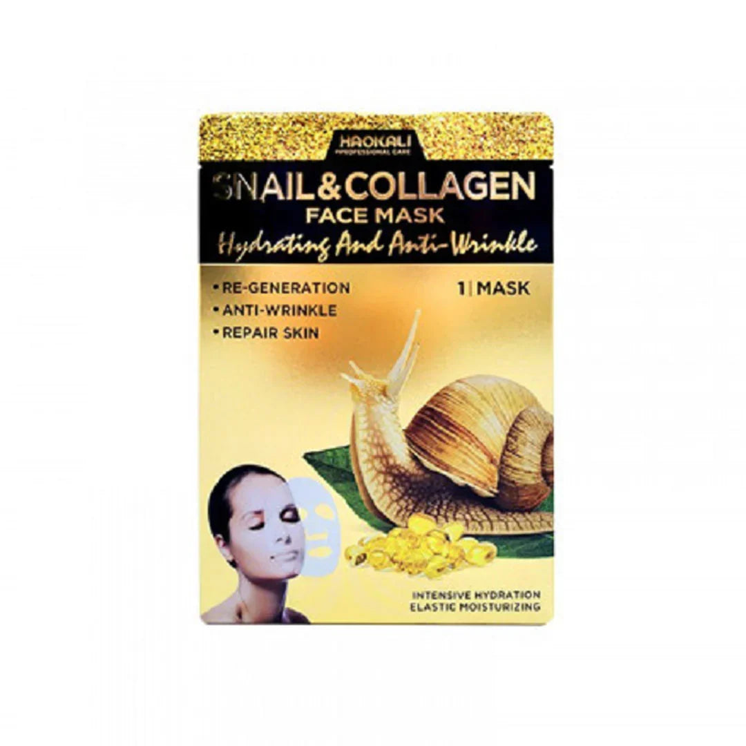 Haokali Snail & Collagen Face Mask - Buy Online in Pakistan at Cosmia.pk