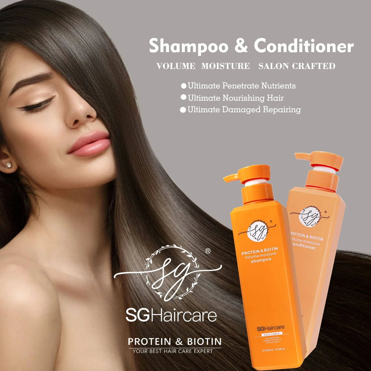 SG Deep Cleansing and Moisturizing Damaged Hair Repair Shampoo - 100ml - Buy Online in Pakistan at Cosmia.pk