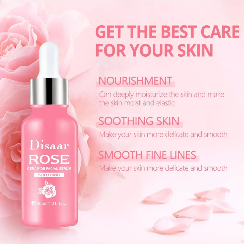 DISAAR Rose & Ceramide Soothing Facial Serum - 30ml - Buy Online in Pakistan at Cosmia.pk