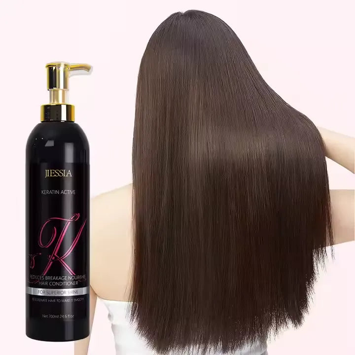Jiessia Keratin Active Hair Conditioner 700ml - Buy Online in Pakistan at Cosmia.pk