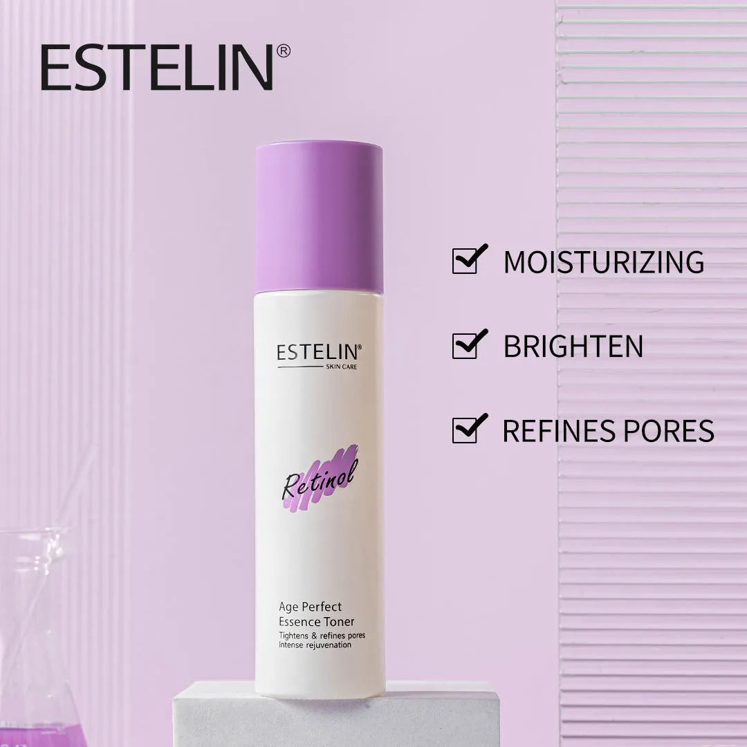 Estelin - Retinol Age Perfect Essence Toner - 100ml - Buy Online in Pakistan at Cosmia.pk