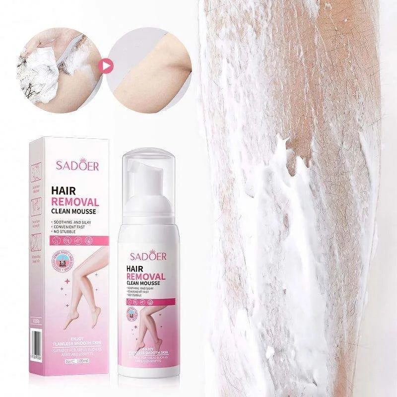 Sadoer Hair Removal Mousse or Hair Removal Mousse Foam 100ml - Buy Online in Pakistan at Cosmia.pk