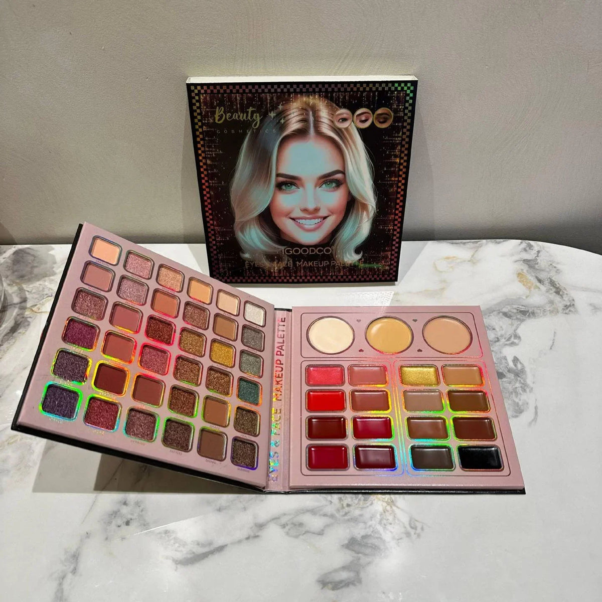 IGOODCO 55-Color  Eyeshadow Palette - Buy Online in Pakistan at Cosmia.pk