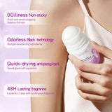 Dr. Rashel Vegan With Lavender Rose Coconut Scents Roll-On Deodorant 48H Protection - 50ml - Buy Online in Pakistan at Cosmia.pk