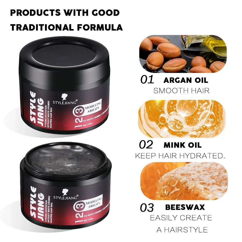 Style Jiang hair styling gel wax - 110ml - Buy Online in Pakistan at Cosmia.pk