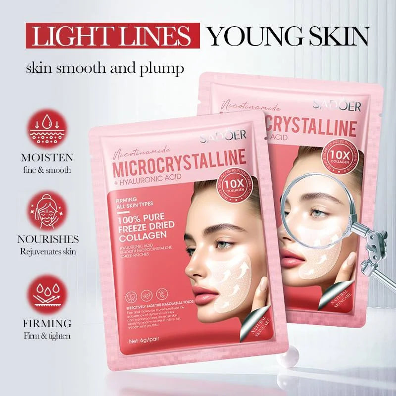 SADOER Hyaluronic Acid Smooth Microcrystalline Cheek Smile Line - Buy Online in Pakistan at Cosmia.pk