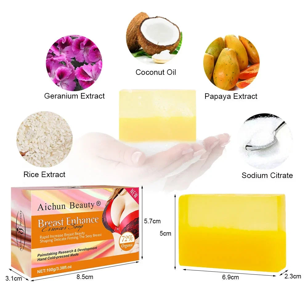 Aichun Beauty Breast Enhance Essence Soap - 100g - Buy Online in Pakistan at Cosmia.pk