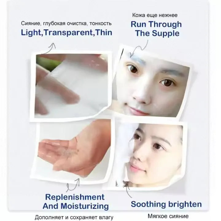 HCHANA Snail Moisturizing & Smoothing Facial Mask - Buy Online in Pakistan at Cosmia.pk