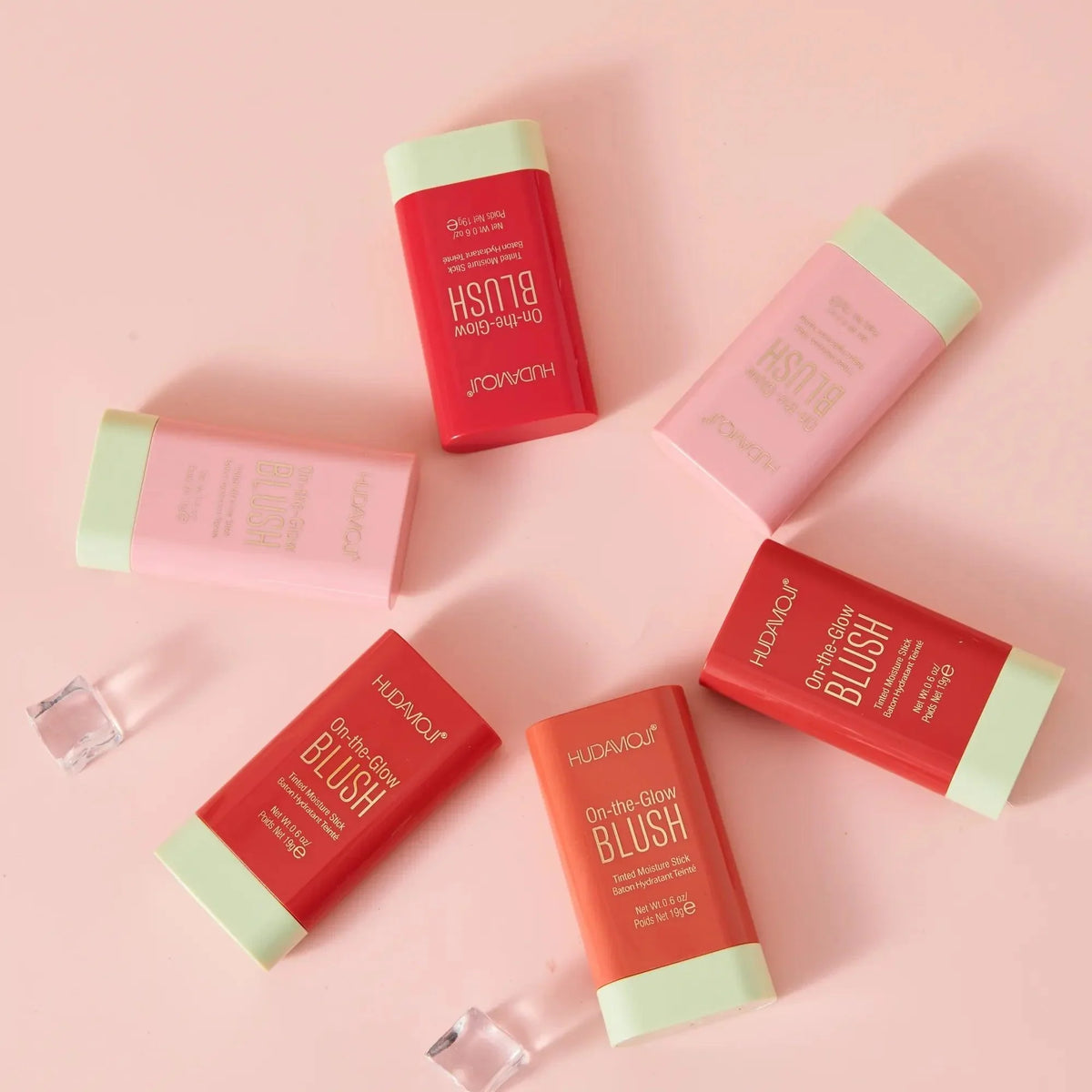 Hudamoji On the Glow Makeup Blush Stick - Buy Online in Pakistan at Cosmia.pk