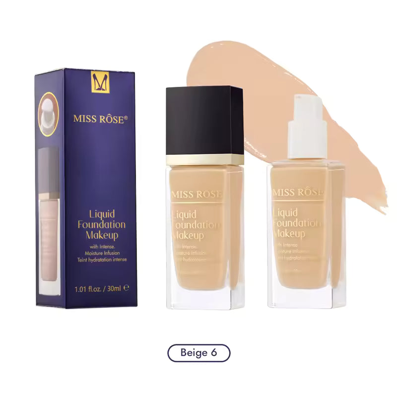 Miss Rose Liquid Makeup Foundation - 30ml - Buy Online in Pakistan at Cosmia.pk