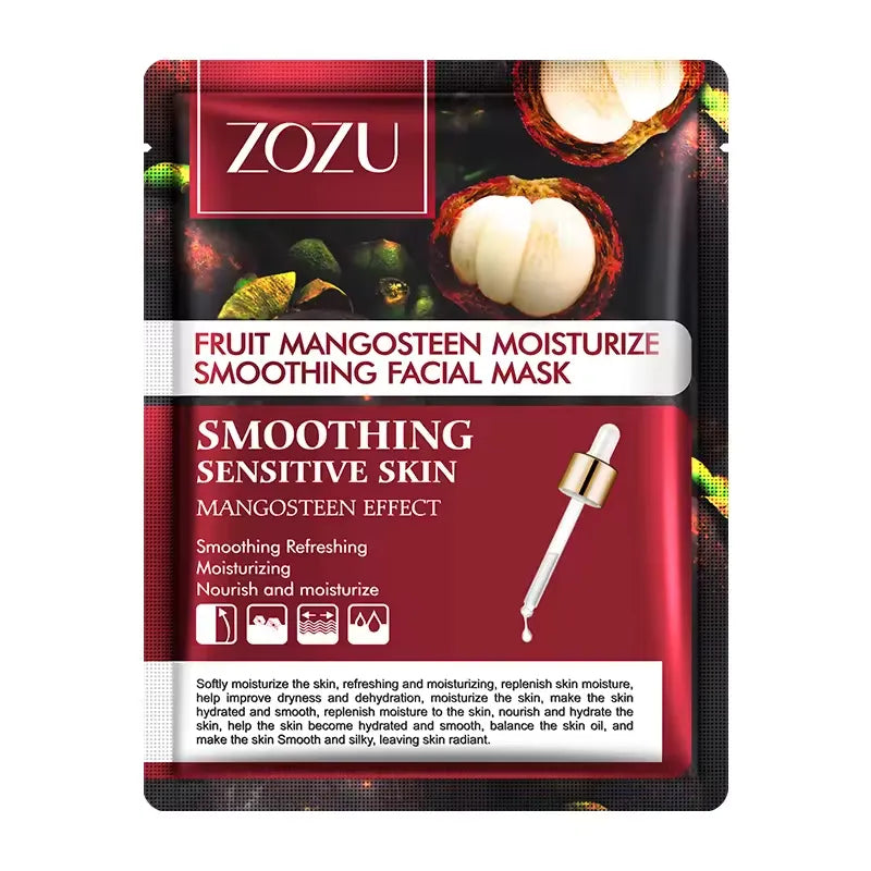 Zozu Fruit Mangosteen Calm And Smoothing Face Sheet Mask - Buy Online in Pakistan at Cosmia.pk