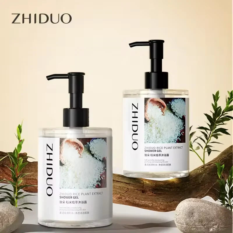 Zhiduo Rice Plant Extract Moisturizing Body Wash 300ml - Buy Online in Pakistan at Cosmia.pk